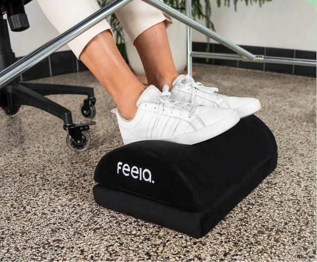 FEELA FEET – Ergonomisk fodstøtte med indbygget "varme-lomme"