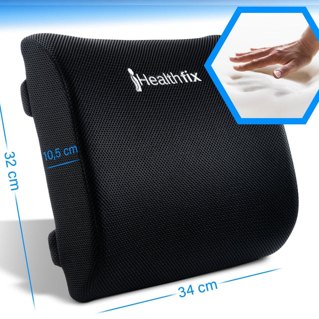 Boost din siddekomfort med ”Relax” Lændepude - Ideel til kontor, bil og hjem! - Seniorpleje - Lændepude - Healthfix GmBh - SPL - Heal03 -
