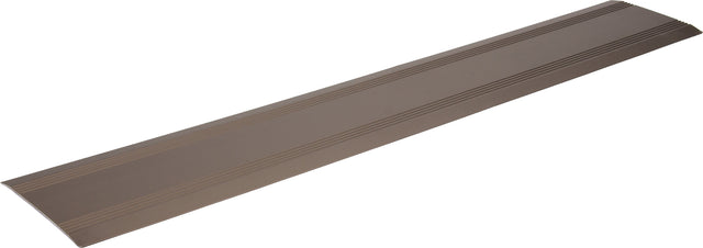 Dørskinne i aluminium, mørk (175 x 900 mm) - Super flot og klassisk dækplade - Seniorpleje - Dørskinner - Mobilex - MBX - 307175 -