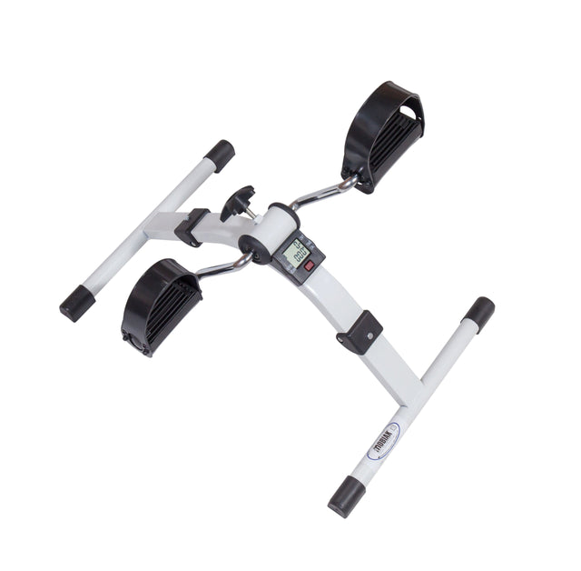 Foldbar digital pedaltræner 2,3 kg. Smart, ultra let og enkel at bruge. HVID - Seniorpleje - Pedaltrænere - MOBIAK - MOK-0803156 - -