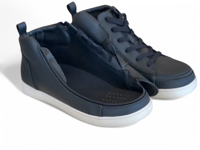 WOMEN SNEAKER TOPS – Komfortable lynlåssko i kunstlæder. Bred & Justerbar - Seniorpleje - lynlåssko - BILLY - BW22135 - 001(38) - 38 BRED -