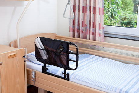 Er du bange for at falde ud af sengen om natten? Find den perfekte sengehest! - Seniorpleje