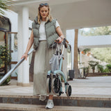Allround Superlight – letvægtsrollator med store hjul. 5,3 kg