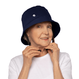 “BILLIE” hovedbeskytter -Smart og moderne bøllehat. CE + MDR godkendt - Seniorpleje - Hovedbeskyttelse - Ribcap - RIBBILCREASM 01 - Small -Creme -