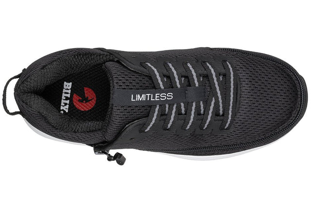 BILLY BLACK LIMITLESS Dame lynlåssko – Ekstra bred sål - Seniorpleje - Sko & støvler med lynlås - BILLY - BW25179-001(XDR37) -  - 37 (EKSTRA BRED) - 