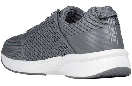 BILLY Limitless Herresko – Ekstra bred & åndbar Sneakers (Grå) - Seniorpleje - Sko & støvler med lynlås - BILLY - BM25179-010(XDR41) -  - 41 (EKSTRA BRED) - 