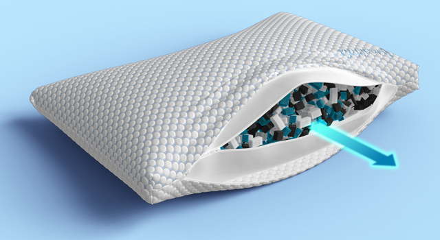 Cool Sleep – ergonomisk huvudkudde, justerbar