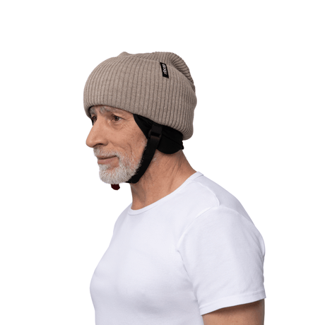 “LENNY” RIBCAP hovedbeskyttelse - Vores favorit og klassikker. CE + MDR godkendt - Seniorpleje - Hovedbeskyttelse - Ribcap - RIB-RIBLENANTHSM 01 - Small -Sort/antrazit -