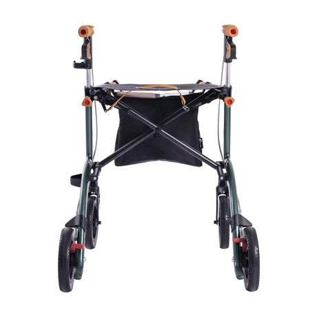 Luksus” kulfiber rollator -unikt tysk design og ultra letvægtsrollator. - Seniorpleje - Udendørs rollatorer - Saljol - - Sølv - -