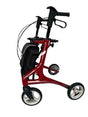 PEGASUS Kulfiber rollator- Ultra let, luksuriøs & skandinavisk design. Vejer kun 6,6 kg - Seniorpleje - Udendørs rollatorer - Seniorpleje - TOPR-125001 - RØD - -