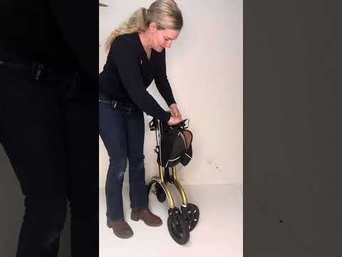 SALJOL lyxrollator i kolfiber – 5,8 kg
