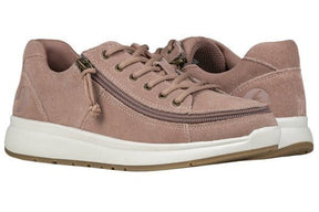 “BILLY - Beige Comfort”. Blød og smuk luksus ruskindssko med lynlås. Damemodel - Seniorpleje - Sko med lynlås - Seniorpleje - BW20101-260(36.5) - 36.5 - -
