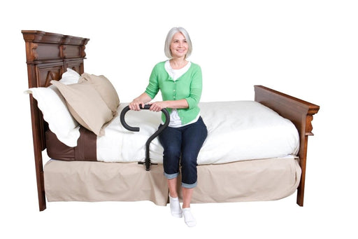Multifunktionel sengehest & håndstøtte - Sikker, ergonomisk og højdejusterbar. - Seniorpleje - Sengehest - Rehastage - RST-BCANE2041 - - -