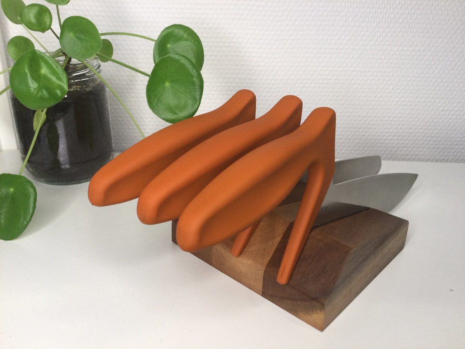 Pakketilbud 4 - Ergonomisk knivsæt. Luksus, sikkerhed og dansk design i ét. Køb her! - Seniorpleje - Produktsæt - Webequ - WBQ-tilbud4ORANGE - Orange - -