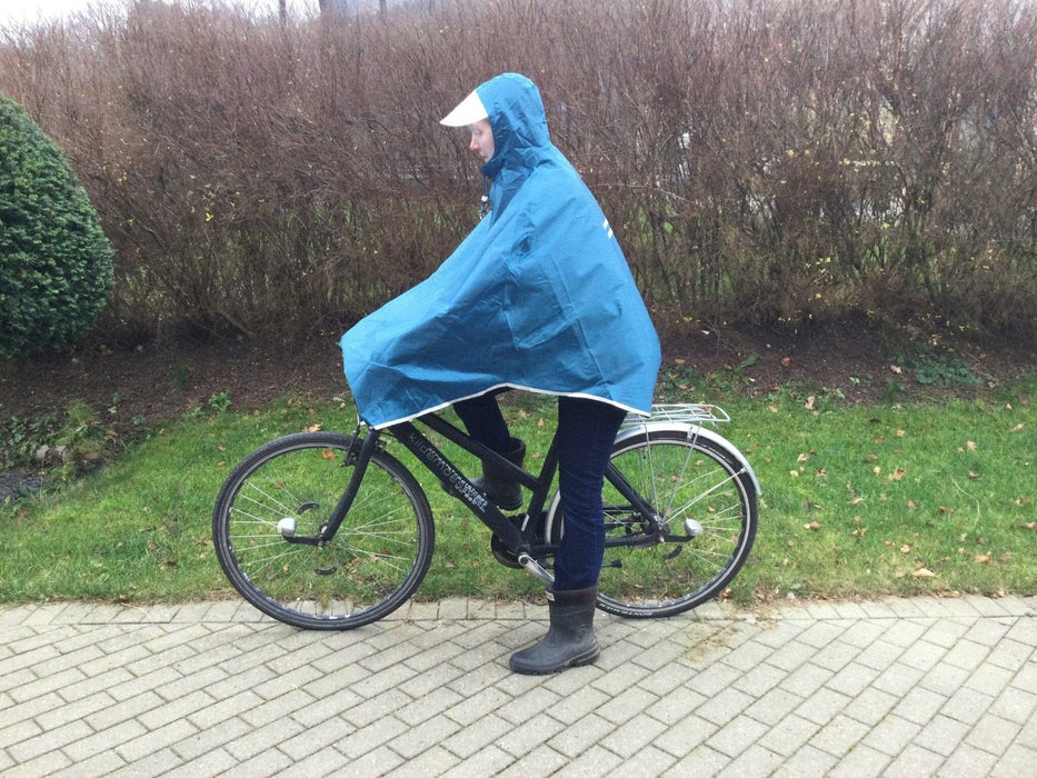 Poncho til rollator og cykel - top kvalitet & smart design i 4 flotte farver. - Seniorpleje - Beklædning - Seniorpleje - SORL-001 - Blå - -