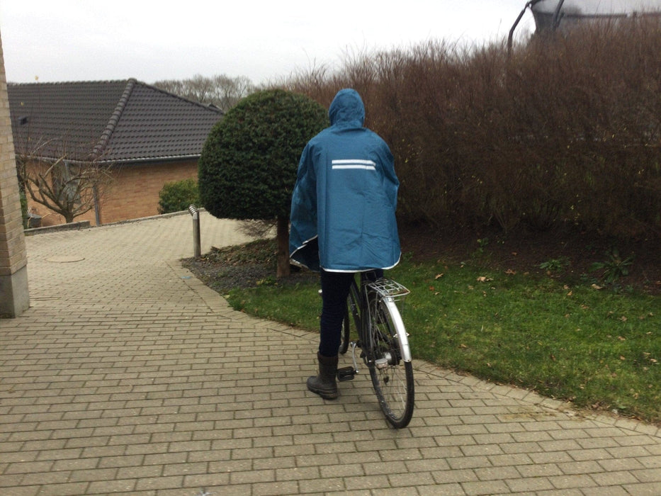 Poncho til rollator og cykel - top kvalitet & smart design i 4 flotte farver. - Seniorpleje - Beklædning - Seniorpleje - SORL-001 - Blå - -