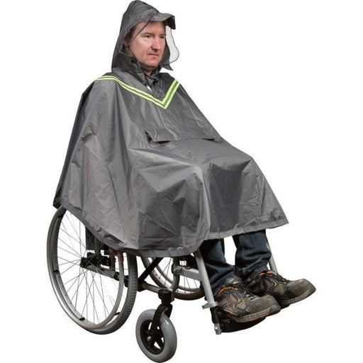 Regnslag/ponchos til kørestolsbrugere - Onesize. God kvalitet. - Seniorpleje - Beklædning - Mobilex - MBX-279014 - - -