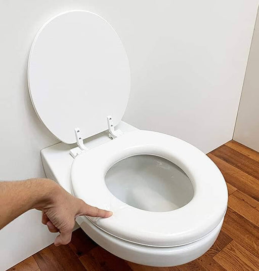 Super blødt toiletsæde med låg - blød, varm & luksuriøs. Let monterbar - Seniorpleje - Toilet- og bidetsæder - Seniorpleje - SPL-ADOB01 - - -