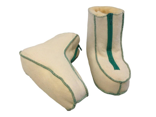 Super varm & blød Lammeskindsstøvle med lynlås -kort model. NYHED! - Seniorpleje - Støvler - Orgaterm - OGT-273536 - Størrelse 35-36 (Bestillingsvare!) - -