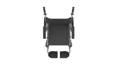 “TRAVEL-LIGHT” ICON35 letvægts rejse-kørestol (8,2 kg). Foldbar & fylder minimalt. - Seniorpleje - Rehasense - RHS-RWB35D4IB0 - 45 cm - -